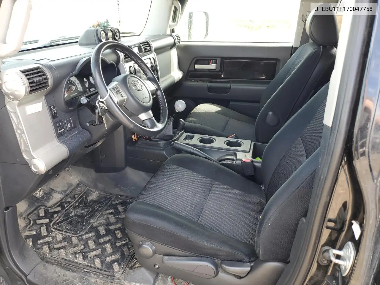 2007 Toyota Fj Cruiser VIN: JTEBU11F170047758 Lot: 62817545