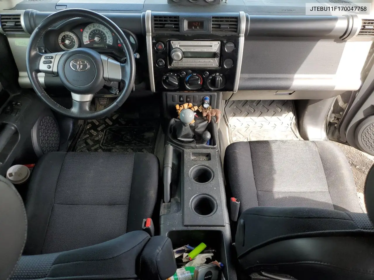 2007 Toyota Fj Cruiser VIN: JTEBU11F170047758 Lot: 62817545