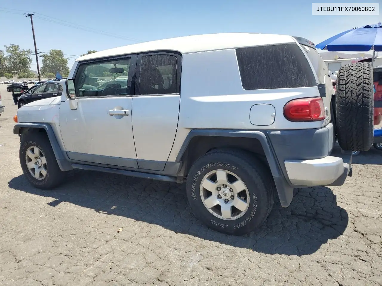 2007 Toyota Fj Cruiser VIN: JTEBU11FX70060802 Lot: 62923745