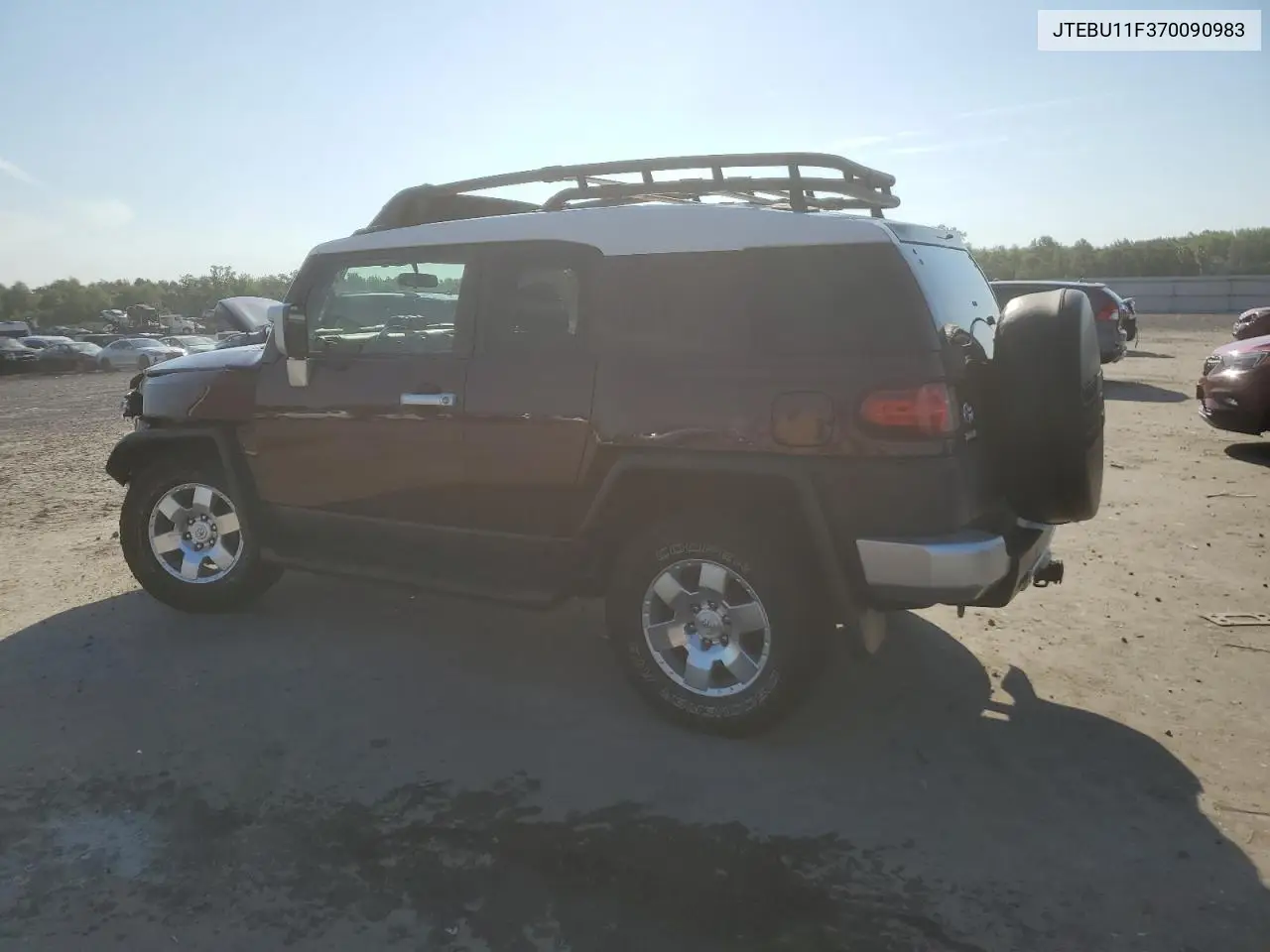 2007 Toyota Fj Cruiser VIN: JTEBU11F370090983 Lot: 63042235