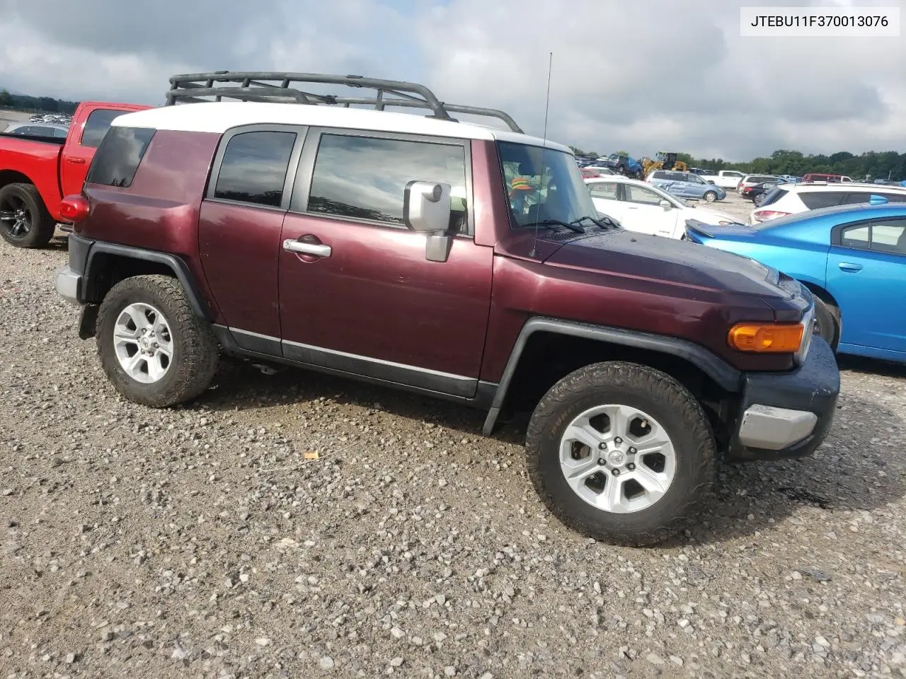 2007 Toyota Fj Cruiser VIN: JTEBU11F370013076 Lot: 63057735