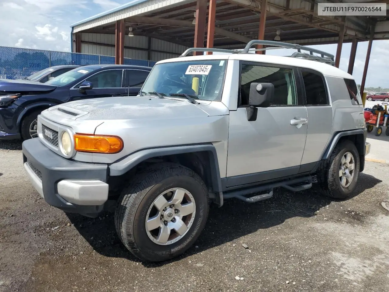 2007 Toyota Fj Cruiser VIN: JTEBU11F970026544 Lot: 63407645