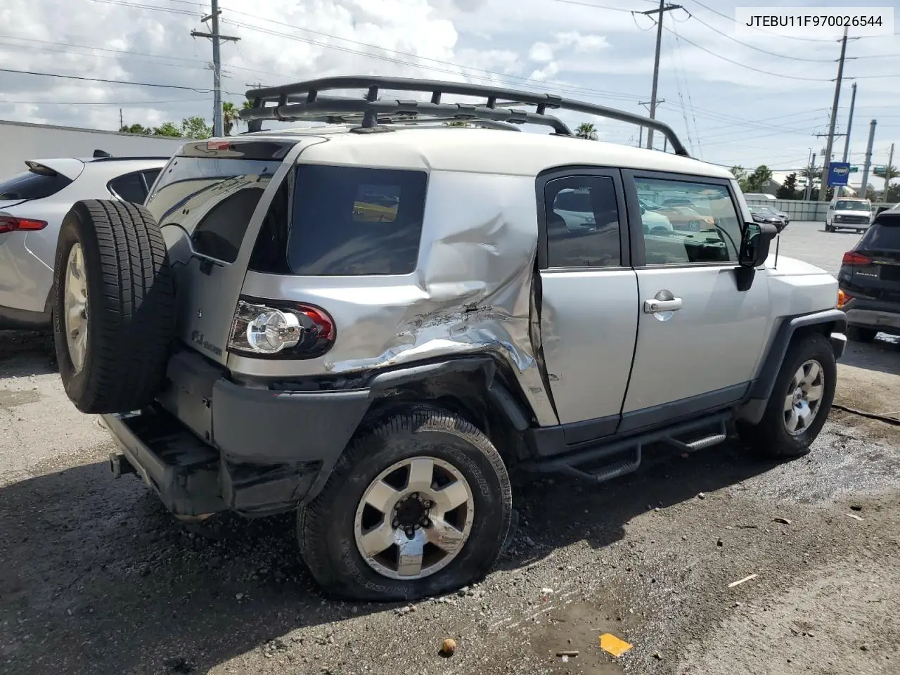 2007 Toyota Fj Cruiser VIN: JTEBU11F970026544 Lot: 63407645