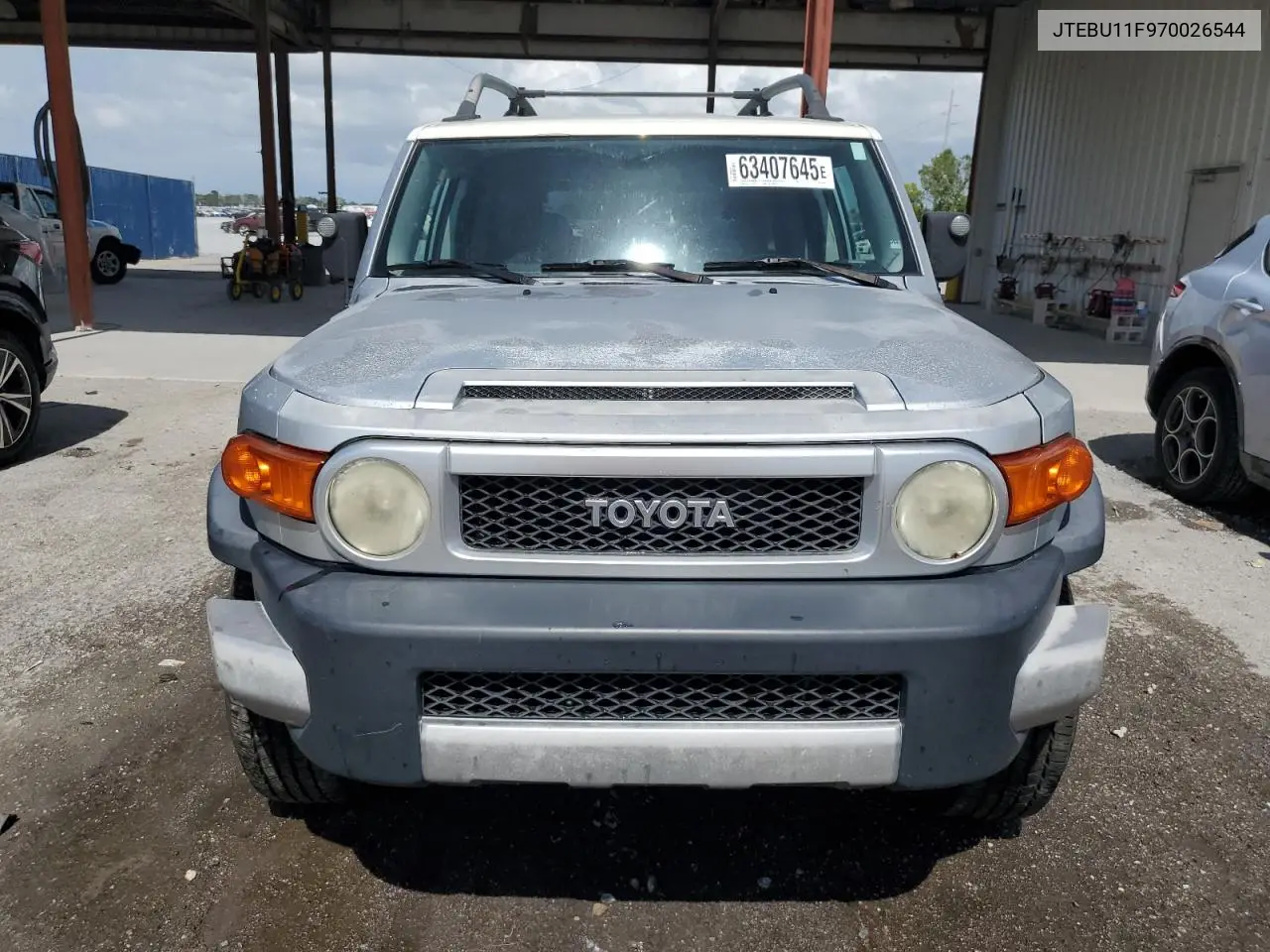 2007 Toyota Fj Cruiser VIN: JTEBU11F970026544 Lot: 63407645