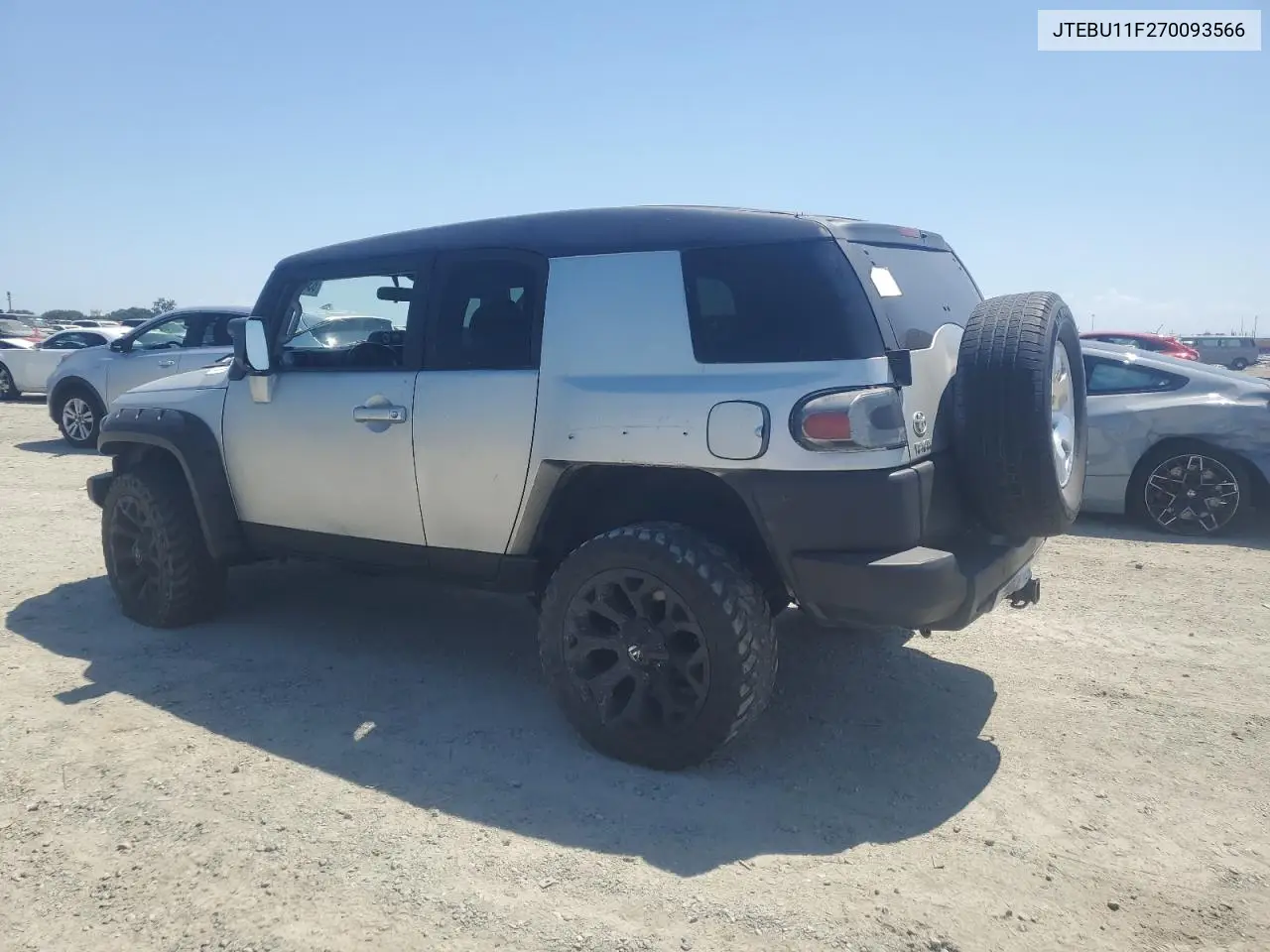 2007 Toyota Fj Cruiser VIN: JTEBU11F270093566 Lot: 63467455