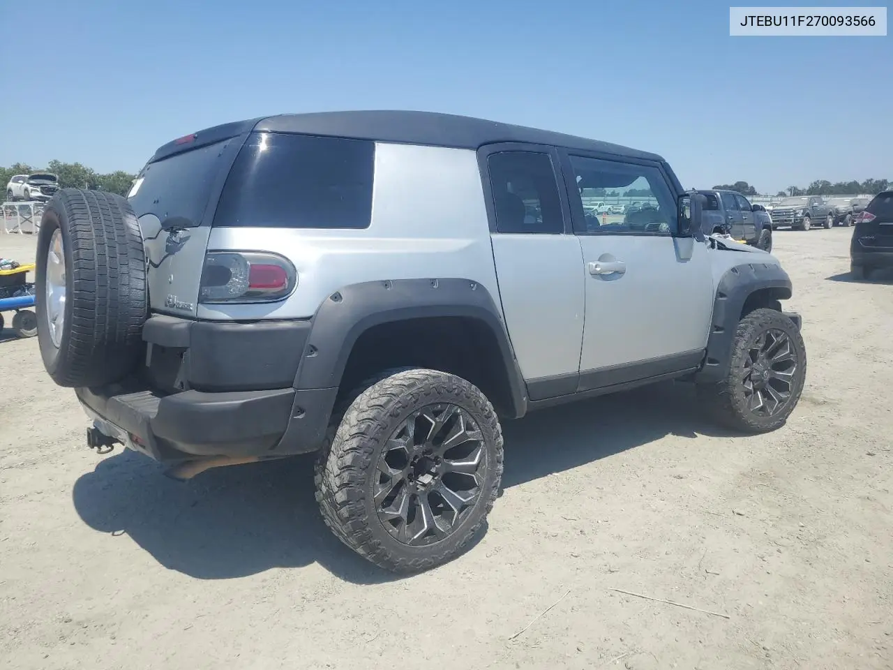 2007 Toyota Fj Cruiser VIN: JTEBU11F270093566 Lot: 63467455