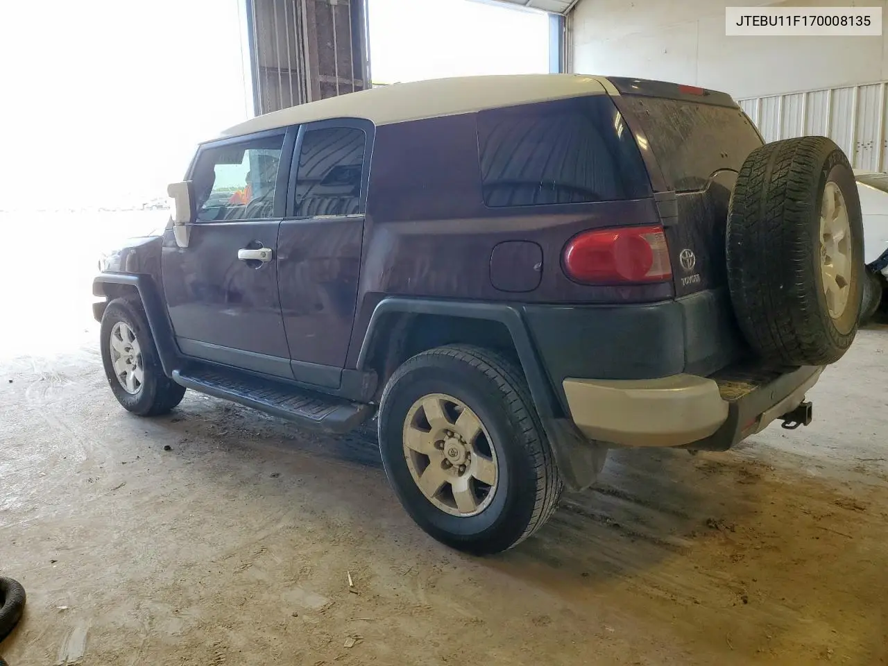 2007 Toyota Fj Cruiser VIN: JTEBU11F170008135 Lot: 63967545