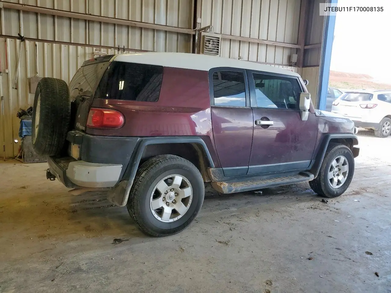 2007 Toyota Fj Cruiser VIN: JTEBU11F170008135 Lot: 63967545