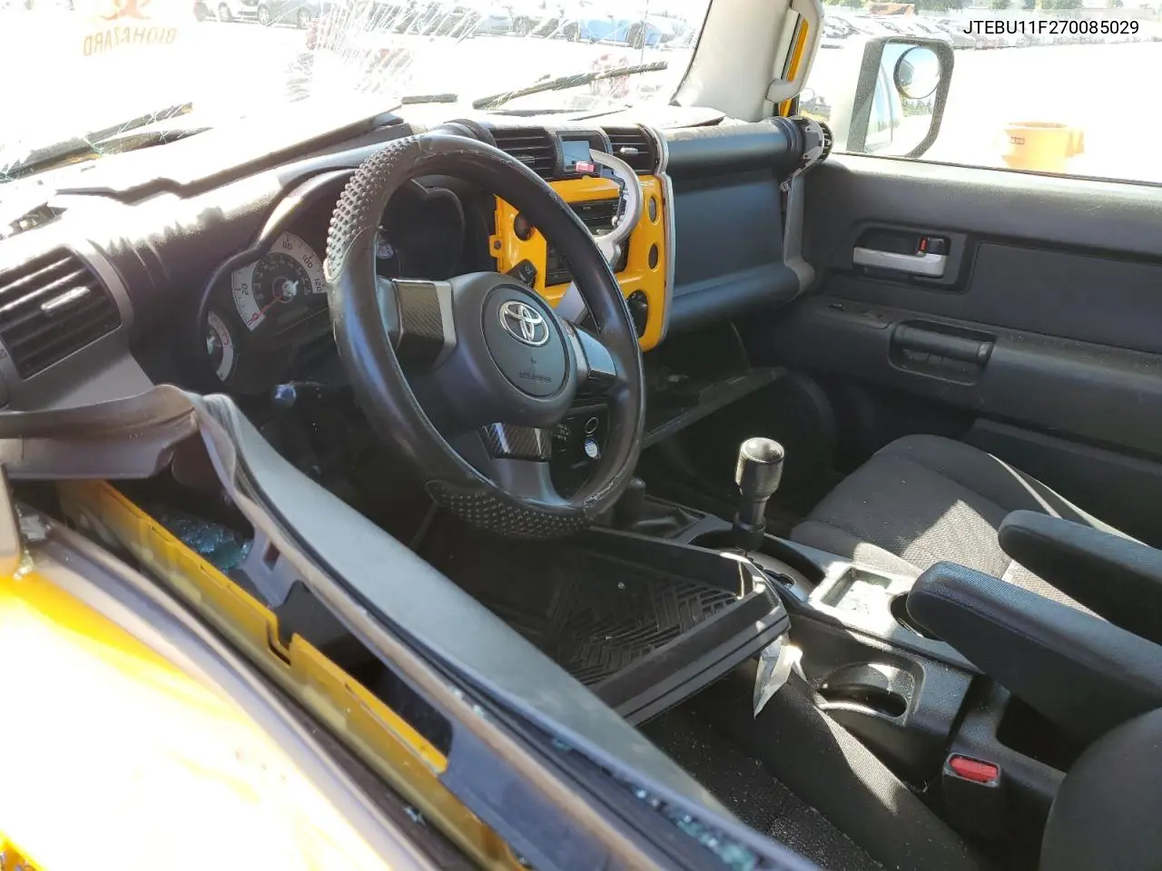 2007 Toyota Fj Cruiser VIN: JTEBU11F270085029 Lot: 64625715
