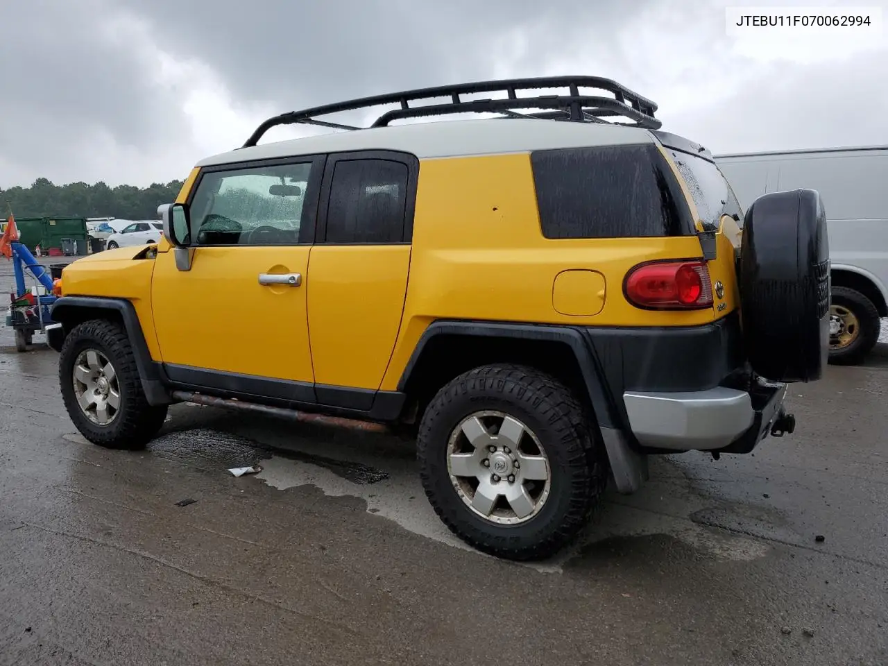 2007 Toyota Fj Cruiser VIN: JTEBU11F070062994 Lot: 64658625