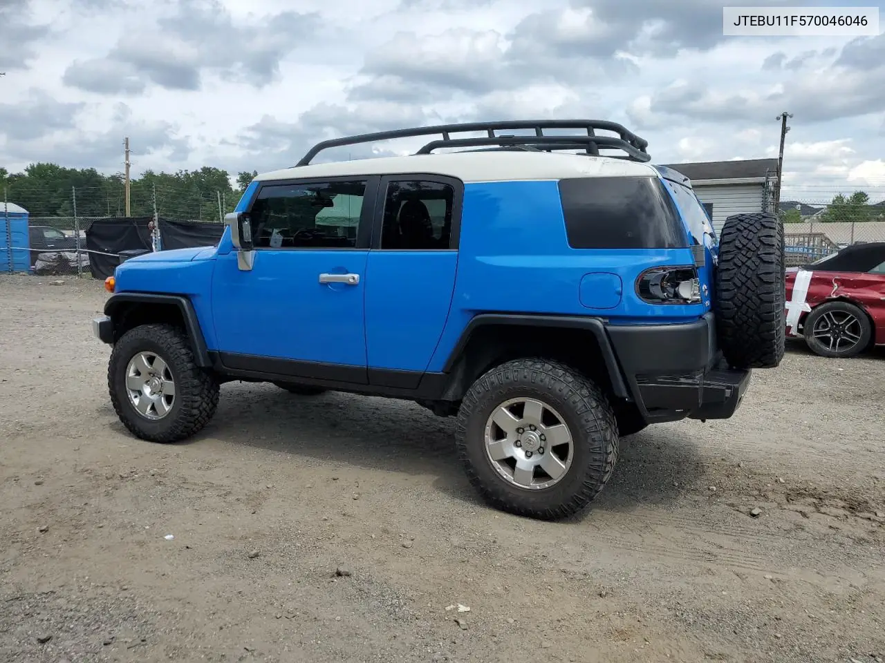 2007 Toyota Fj Cruiser VIN: JTEBU11F570046046 Lot: 64854215