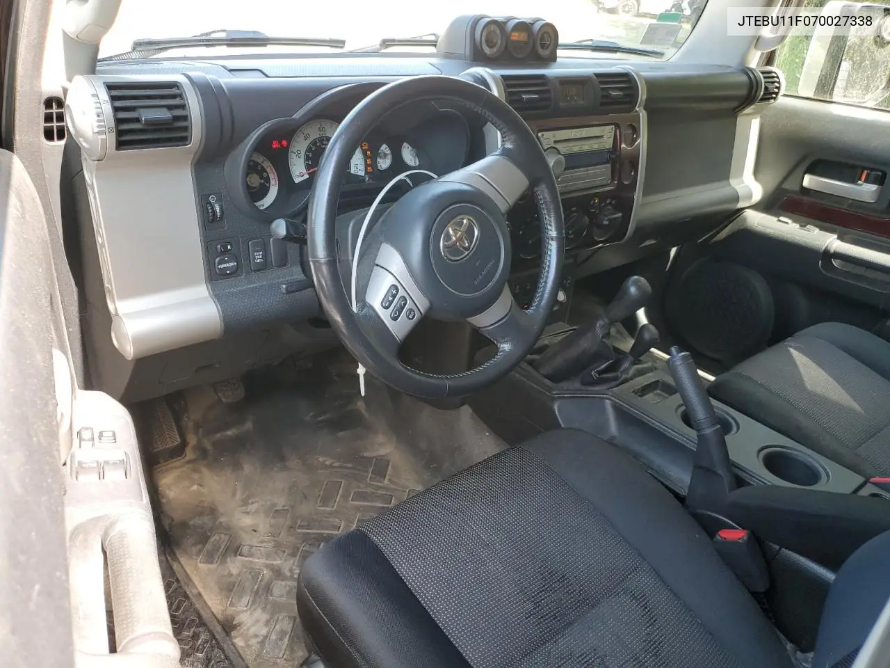 2007 Toyota Fj Cruiser VIN: JTEBU11F070027338 Lot: 64941465