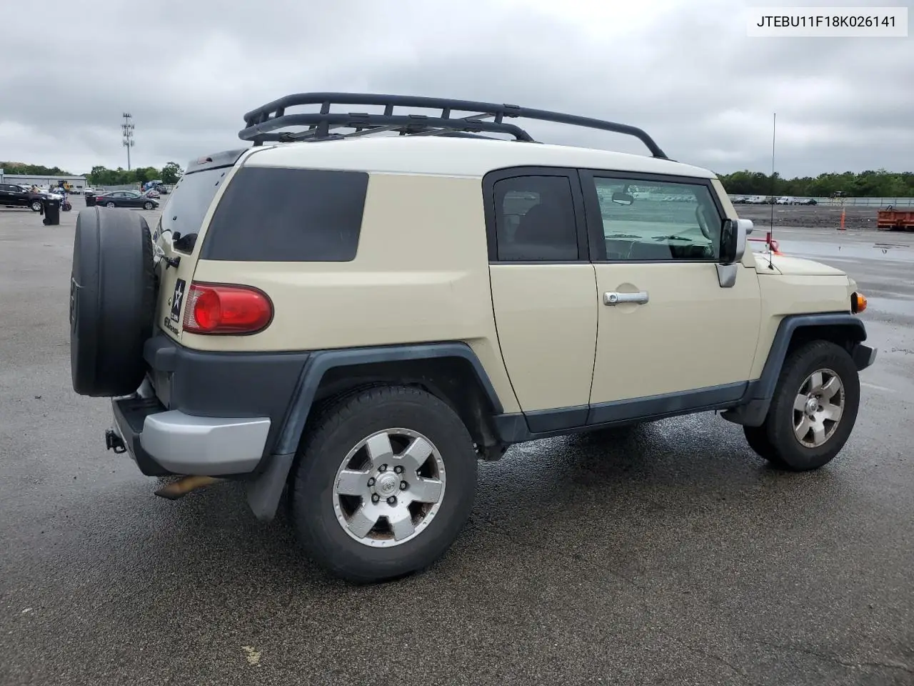 2008 Toyota Fj Cruiser VIN: JTEBU11F18K026141 Lot: 60553475