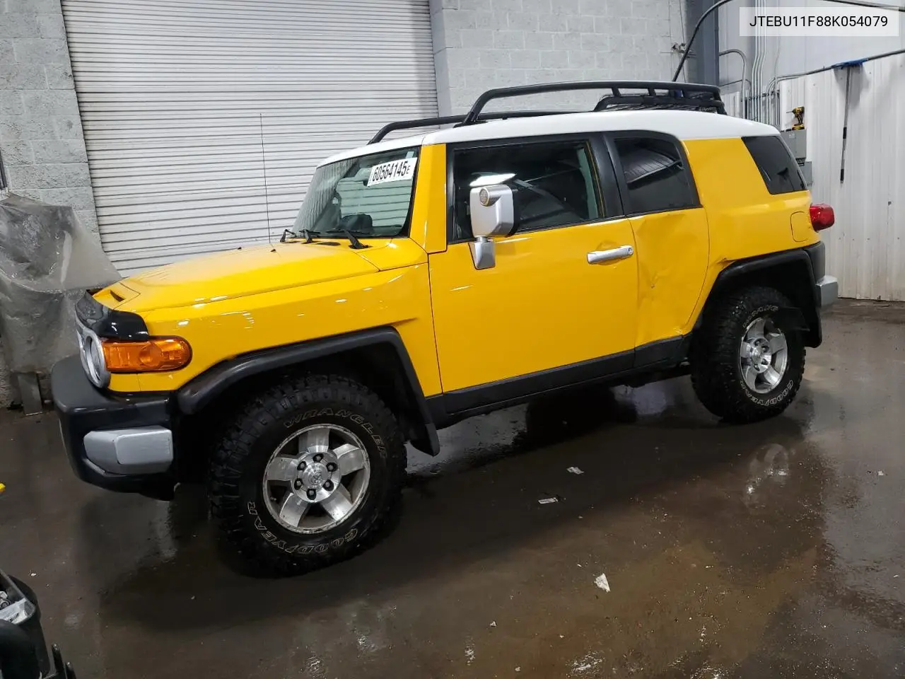 2008 Toyota Fj Cruiser VIN: JTEBU11F88K054079 Lot: 60564145