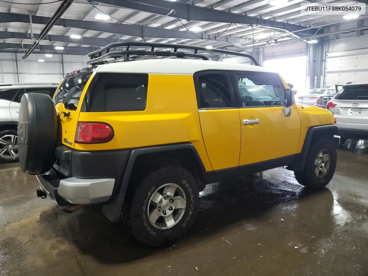 2008 Toyota Fj Cruiser VIN: JTEBU11F88K054079 Lot: 60564145