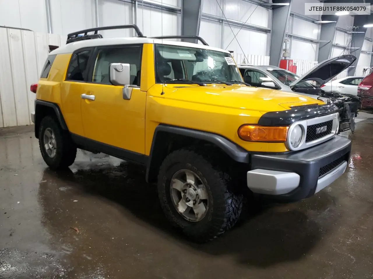 2008 Toyota Fj Cruiser VIN: JTEBU11F88K054079 Lot: 60564145