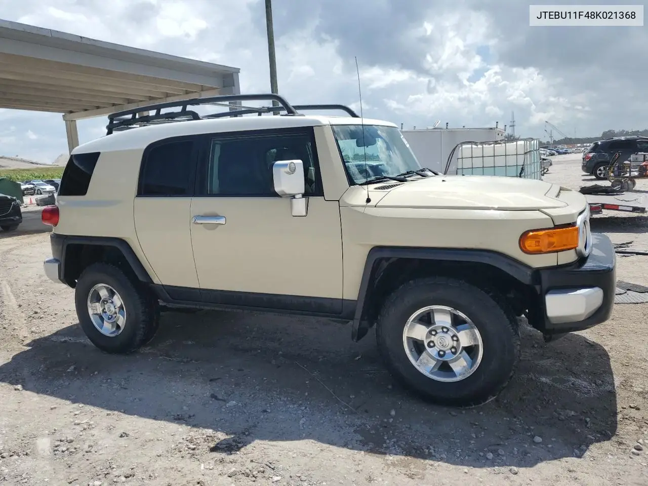 2008 Toyota Fj Cruiser VIN: JTEBU11F48K021368 Lot: 62271965