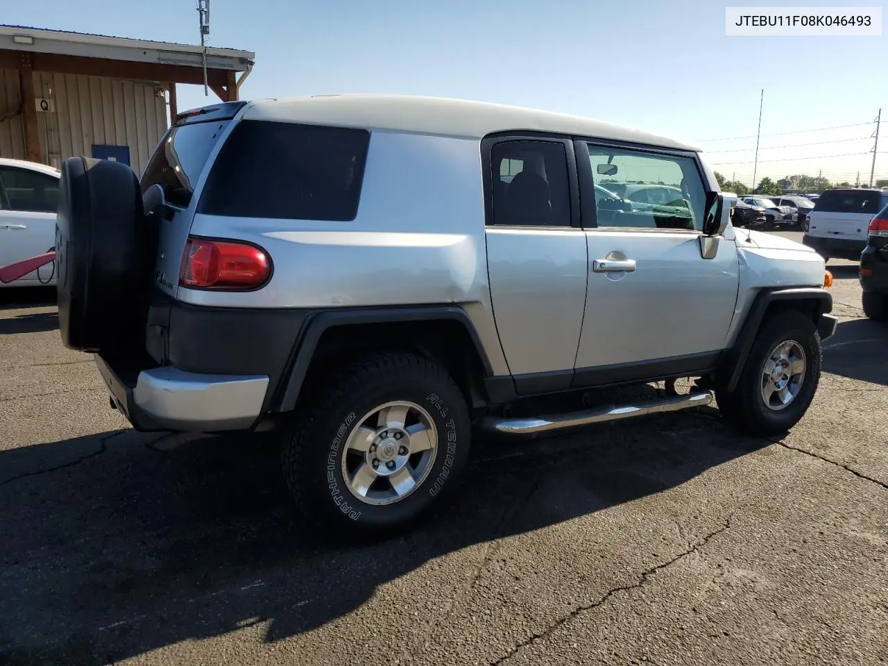 2008 Toyota Fj Cruiser VIN: JTEBU11F08K046493 Lot: 63379745