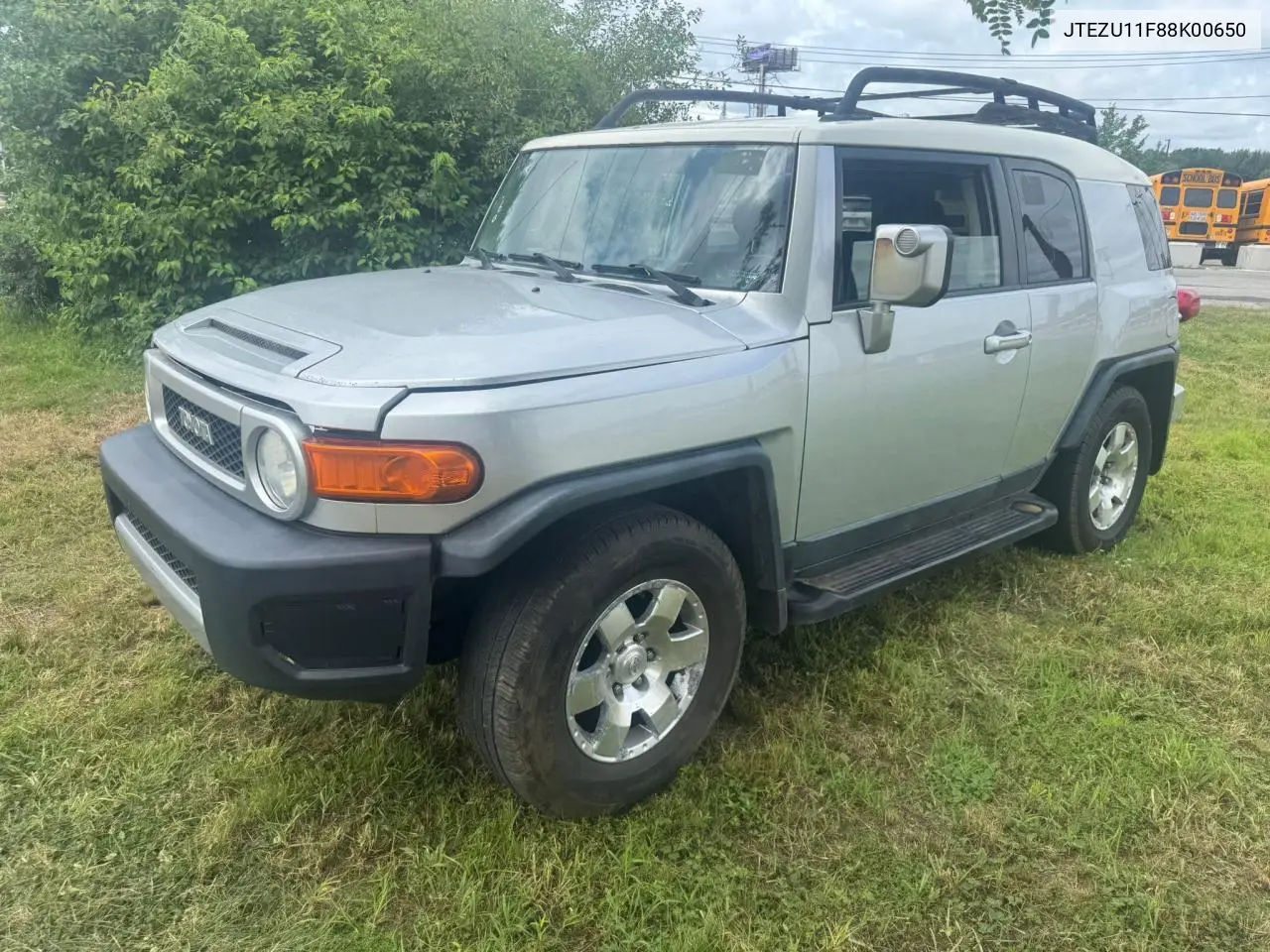2008 Toyota Fj Cruiser VIN: JTEZU11F88K00650 Lot: 65097455