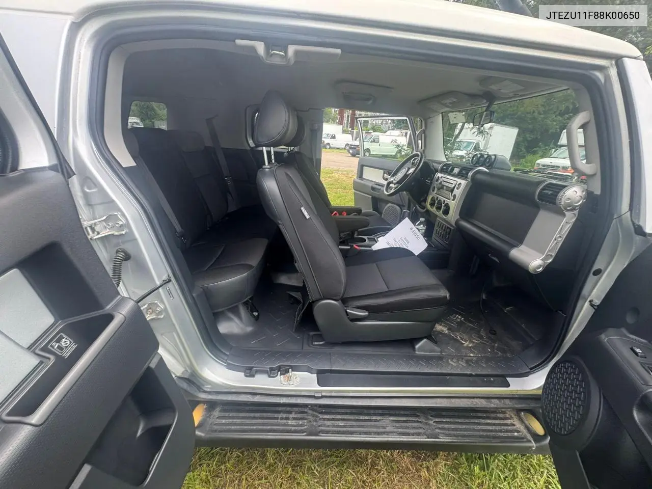 2008 Toyota Fj Cruiser VIN: JTEZU11F88K00650 Lot: 65097455