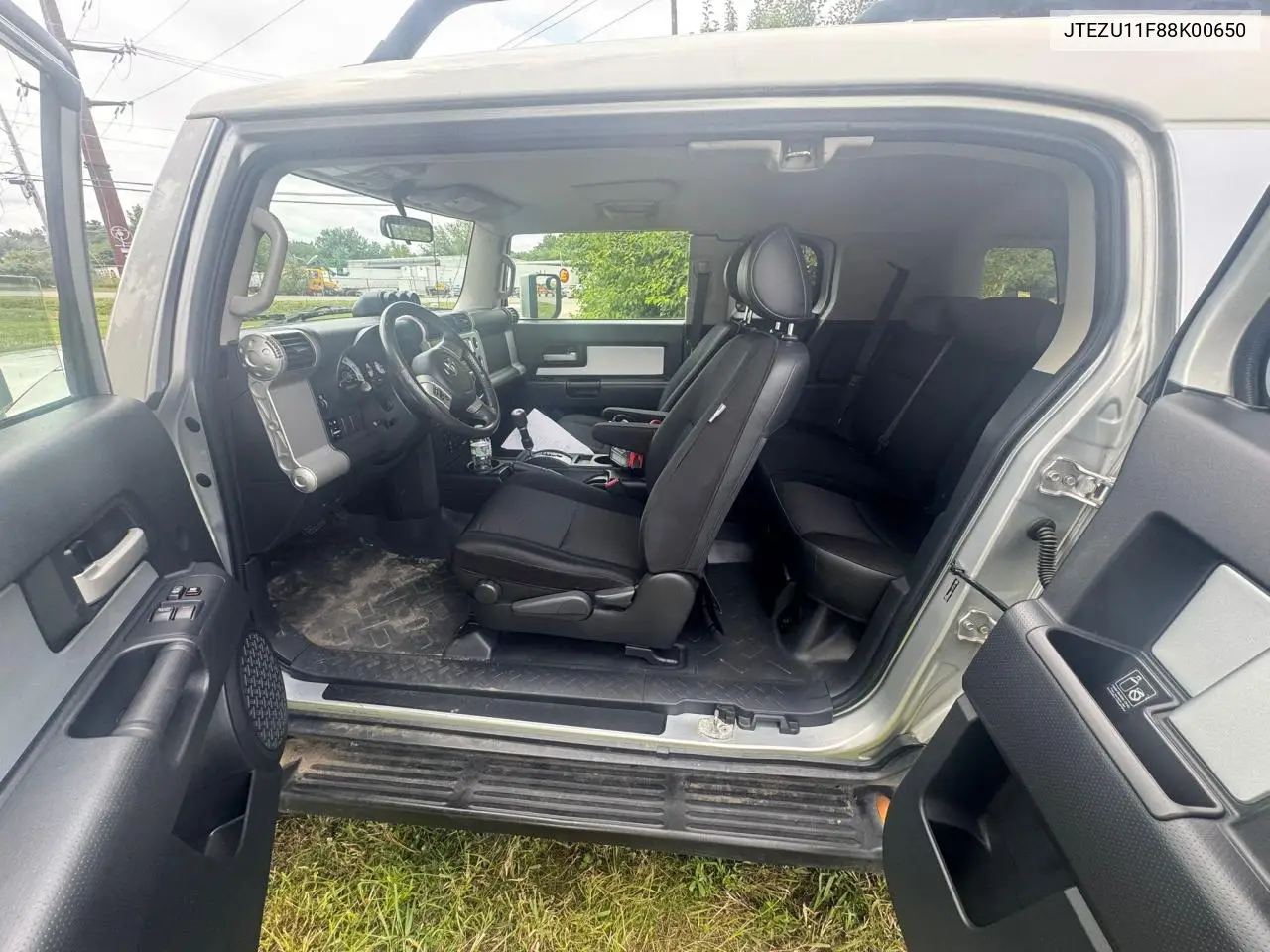 2008 Toyota Fj Cruiser VIN: JTEZU11F88K00650 Lot: 65097455