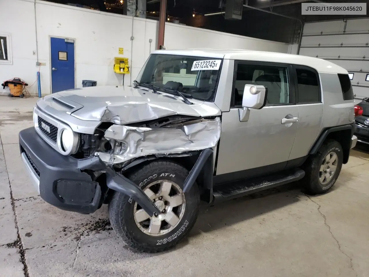 2008 Toyota Fj Cruiser VIN: JTEBU11F98K045620 Lot: 65123245