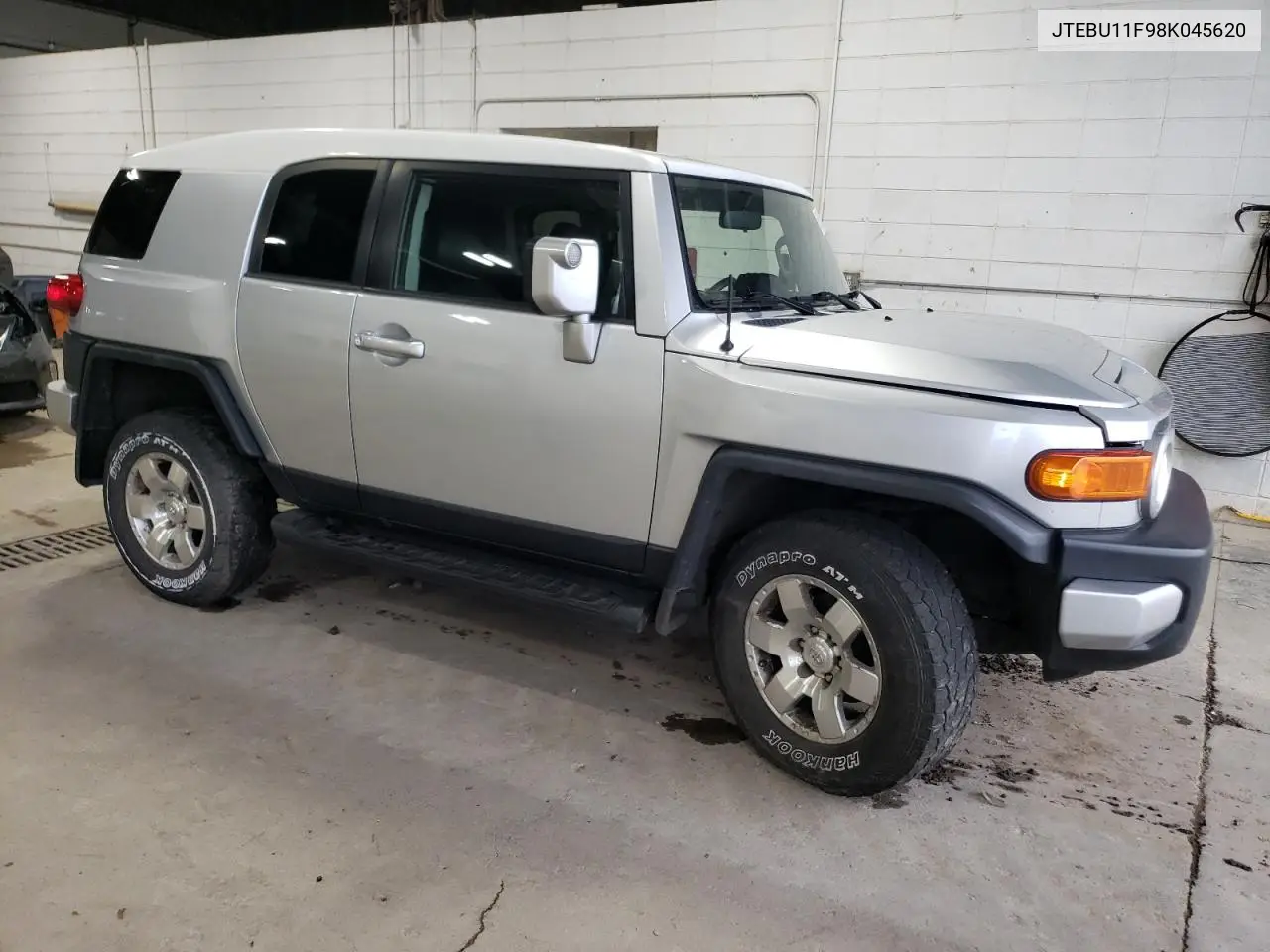 2008 Toyota Fj Cruiser VIN: JTEBU11F98K045620 Lot: 65123245