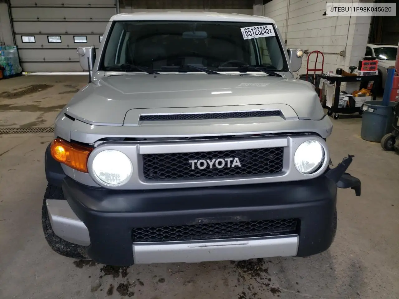 2008 Toyota Fj Cruiser VIN: JTEBU11F98K045620 Lot: 65123245