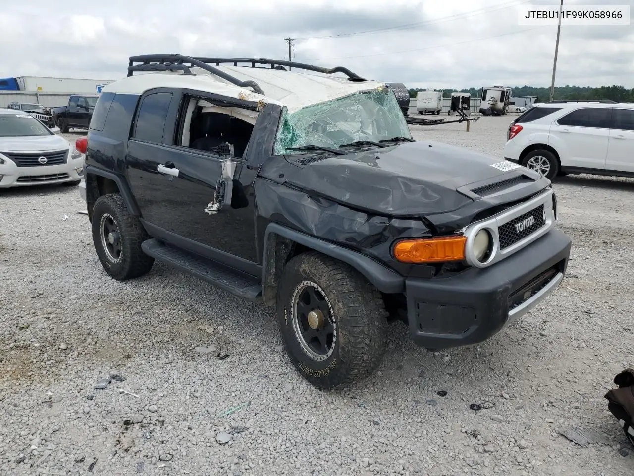 2009 Toyota Fj Cruiser VIN: JTEBU11F99K058966 Lot: 62469415