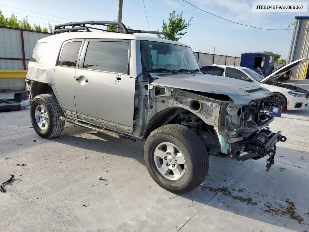 2010 Toyota Fj Cruiser VIN: JTEBU4BF9AK088067 Lot: 61687255
