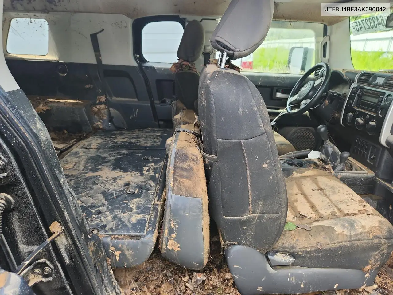 2010 Toyota Fj Cruiser VIN: JTEBU4BF3AK090042 Lot: 64332745