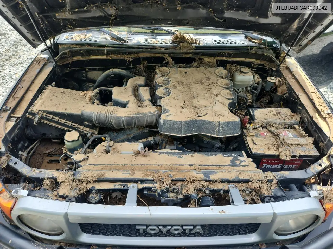 2010 Toyota Fj Cruiser VIN: JTEBU4BF3AK090042 Lot: 64332745