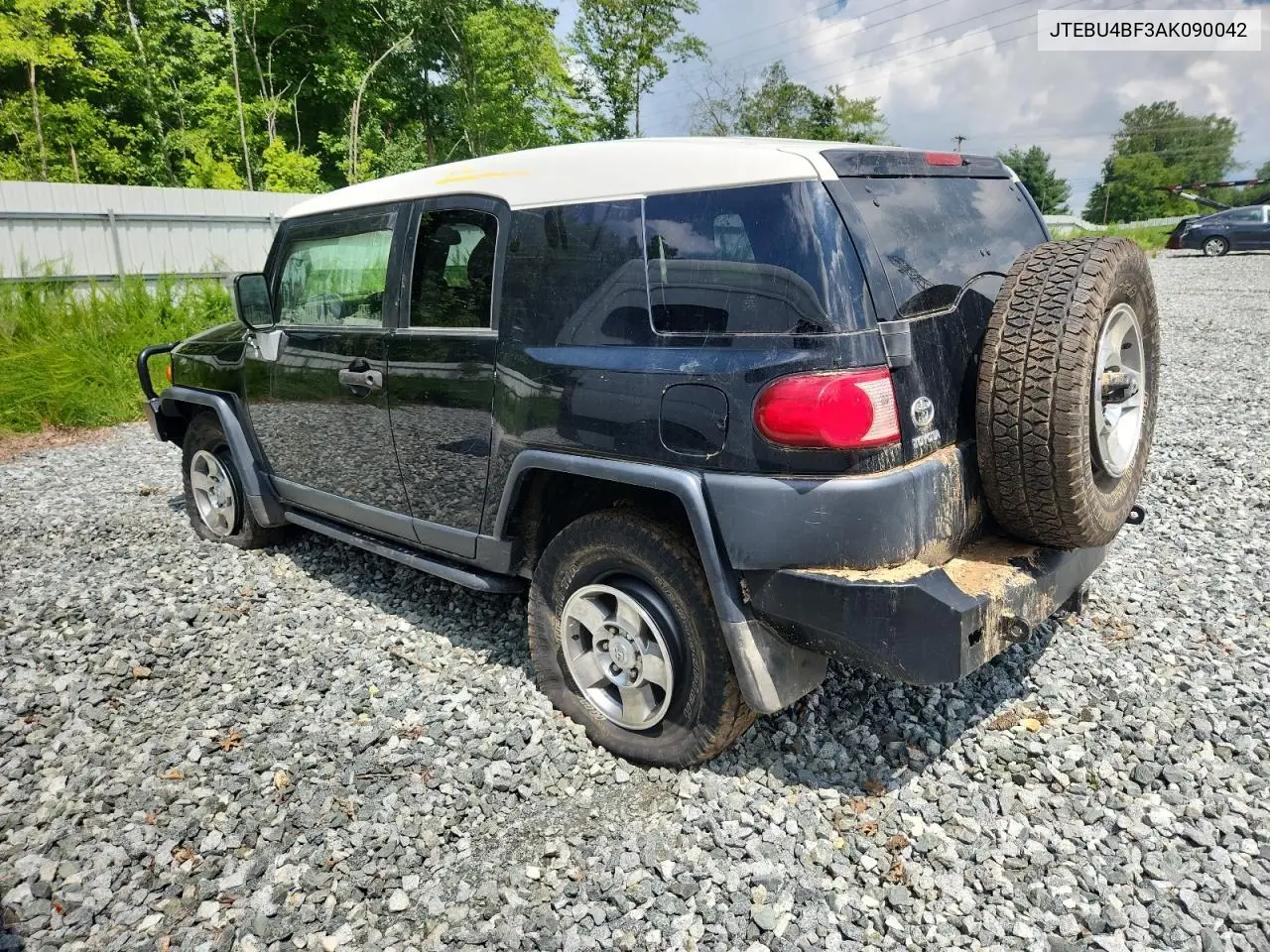 2010 Toyota Fj Cruiser VIN: JTEBU4BF3AK090042 Lot: 64332745