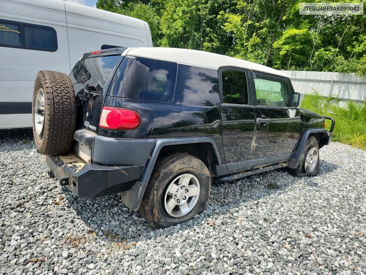 2010 Toyota Fj Cruiser VIN: JTEBU4BF3AK090042 Lot: 64332745