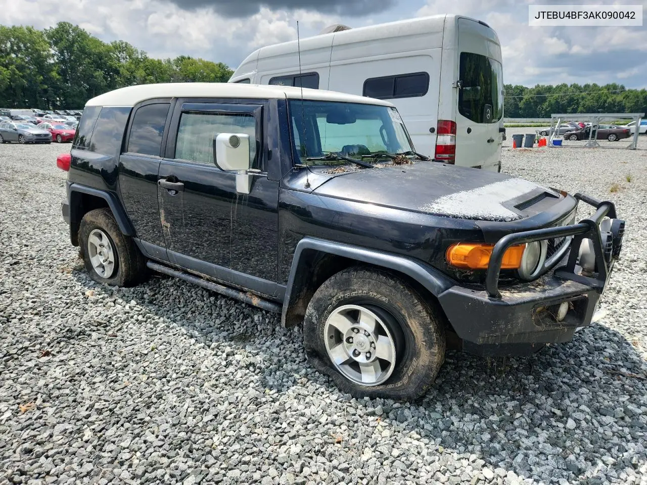 2010 Toyota Fj Cruiser VIN: JTEBU4BF3AK090042 Lot: 64332745