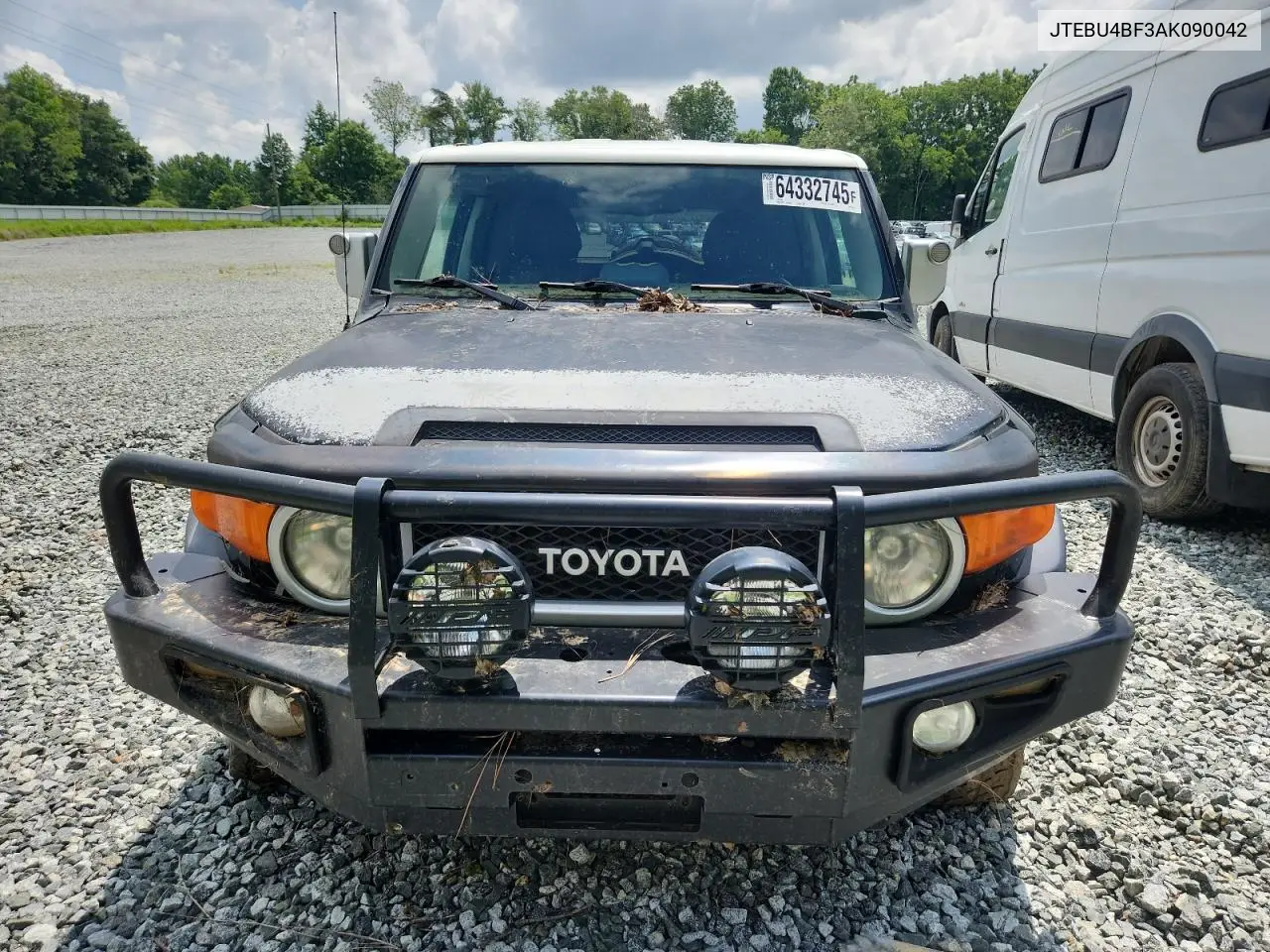 2010 Toyota Fj Cruiser VIN: JTEBU4BF3AK090042 Lot: 64332745