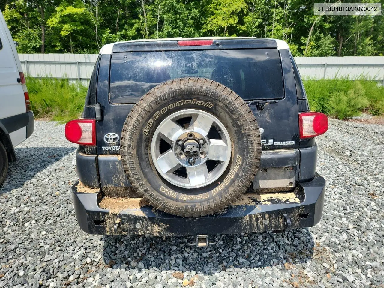 2010 Toyota Fj Cruiser VIN: JTEBU4BF3AK090042 Lot: 64332745