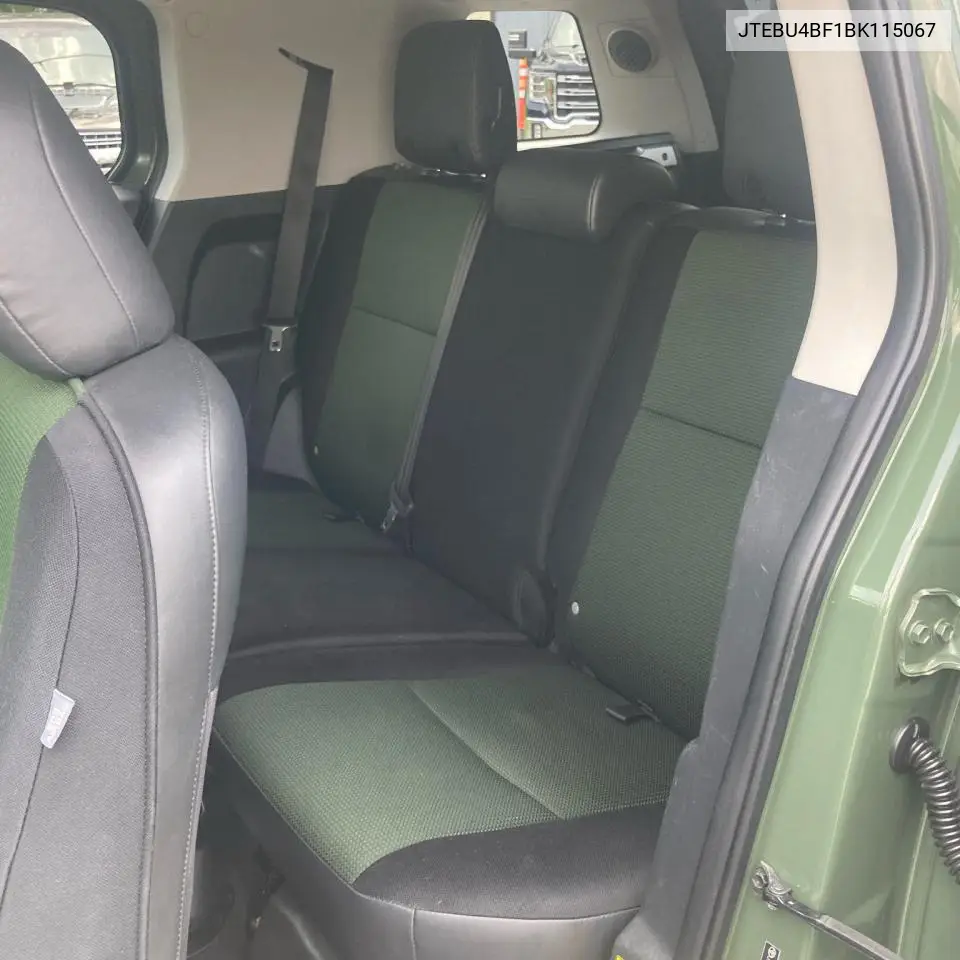 2011 Toyota Fj Cruiser VIN: JTEBU4BF1BK115067 Lot: 61018345