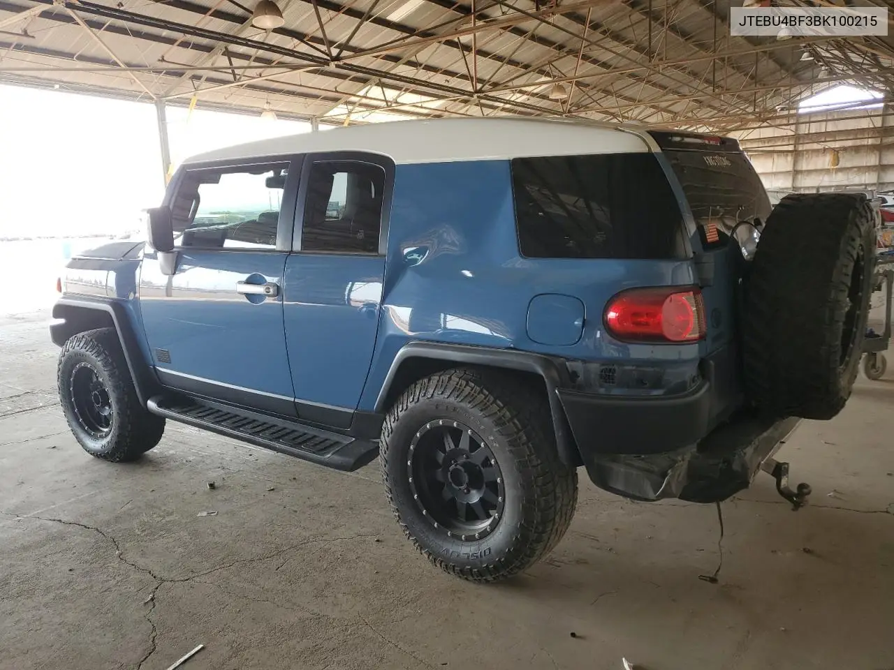 2011 Toyota Fj Cruiser VIN: JTEBU4BF3BK100215 Lot: 64600525