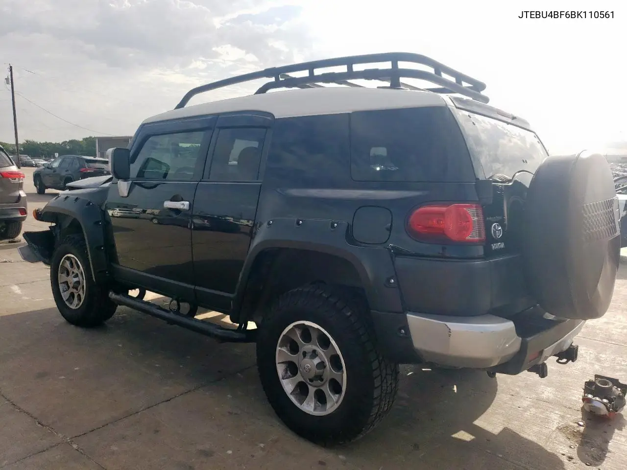 2011 Toyota Fj Cruiser VIN: JTEBU4BF6BK110561 Lot: 64907635