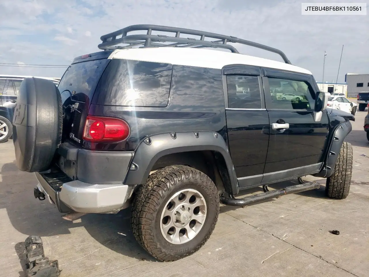 2011 Toyota Fj Cruiser VIN: JTEBU4BF6BK110561 Lot: 64907635
