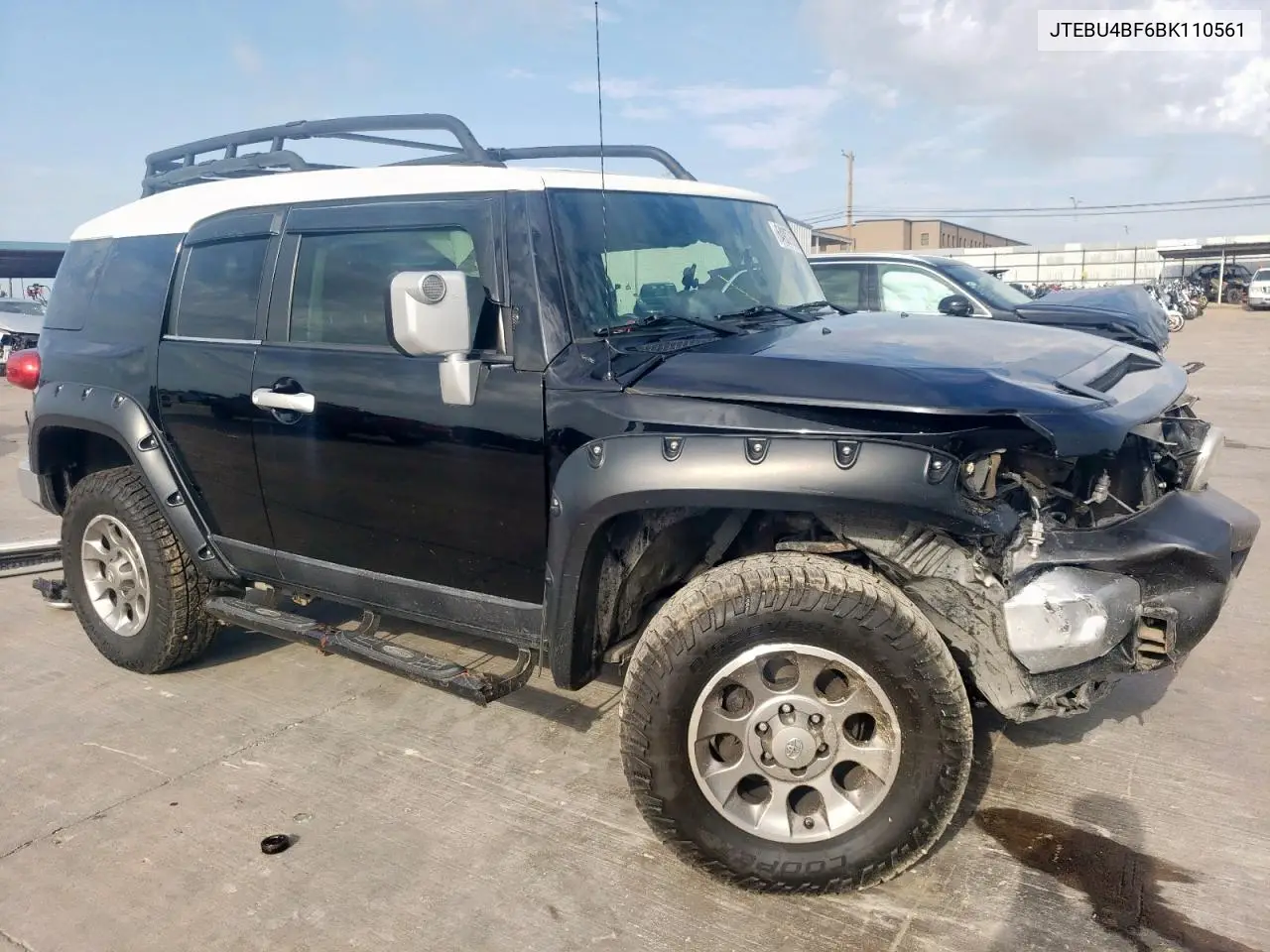 2011 Toyota Fj Cruiser VIN: JTEBU4BF6BK110561 Lot: 64907635
