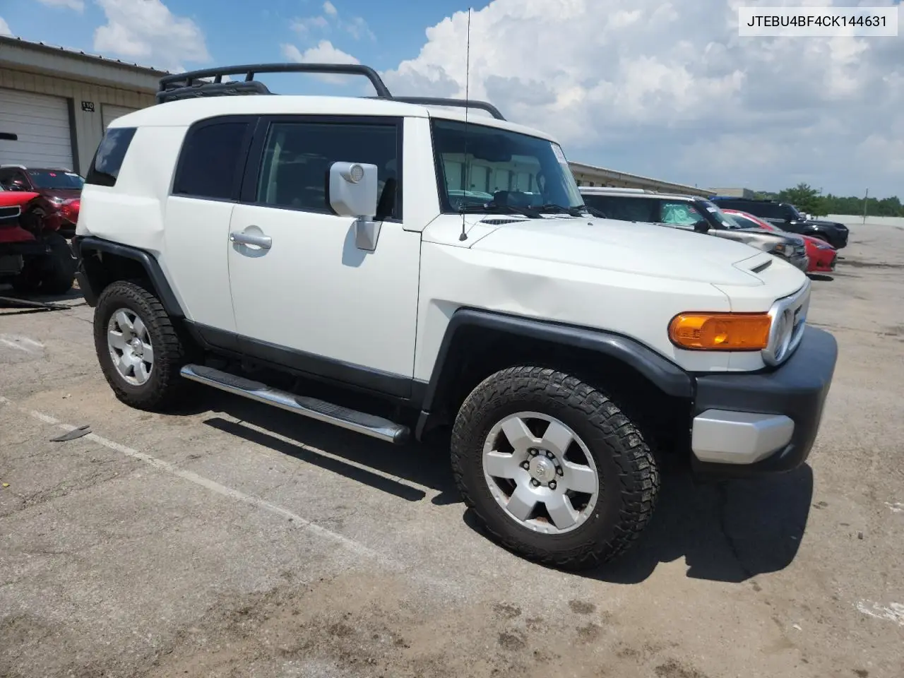 2012 Toyota Fj Cruiser VIN: JTEBU4BF4CK144631 Lot: 62085025