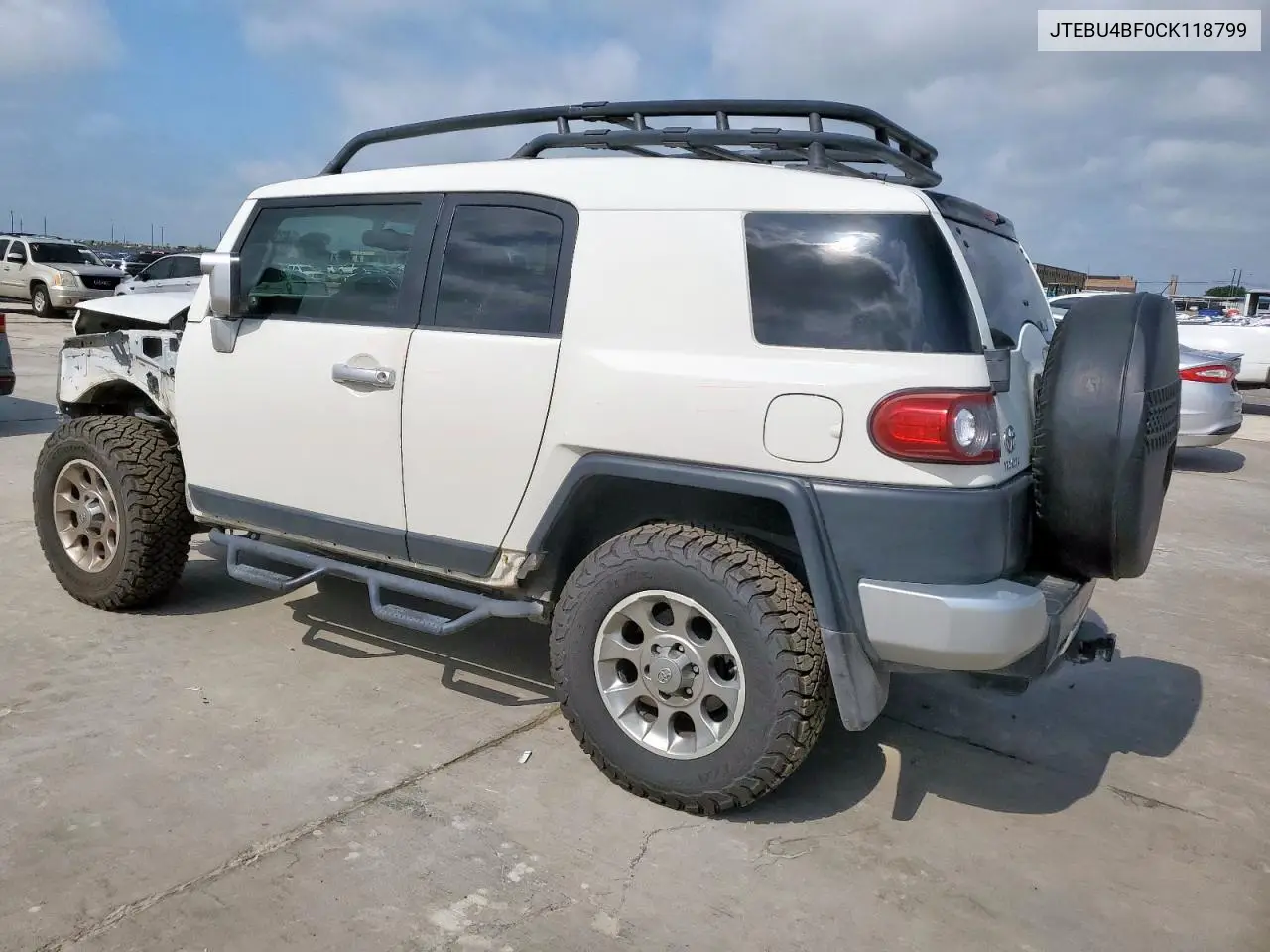 2012 Toyota Fj Cruiser VIN: JTEBU4BF0CK118799 Lot: 63320995