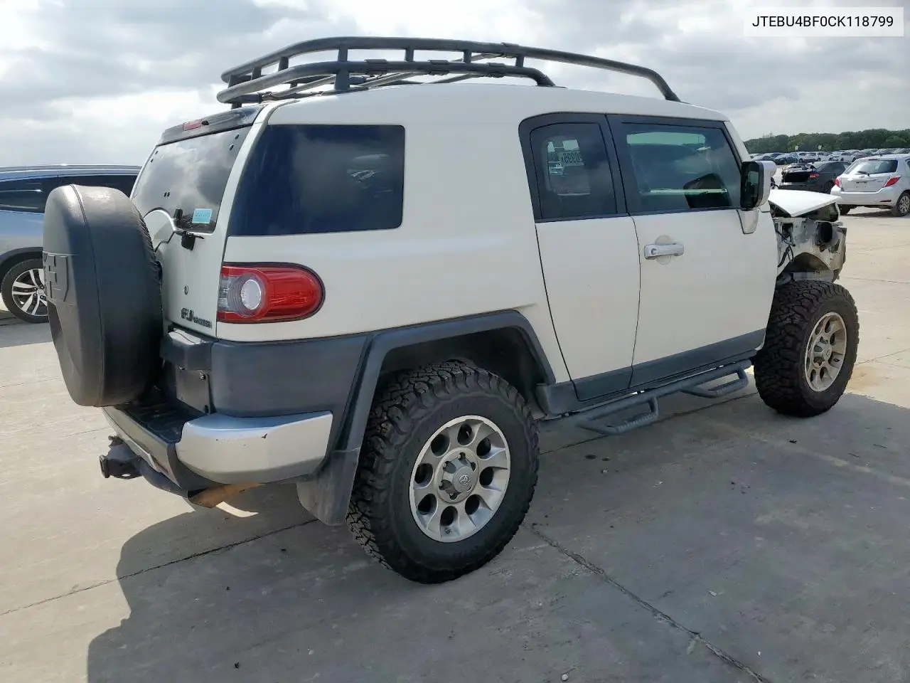 2012 Toyota Fj Cruiser VIN: JTEBU4BF0CK118799 Lot: 63320995