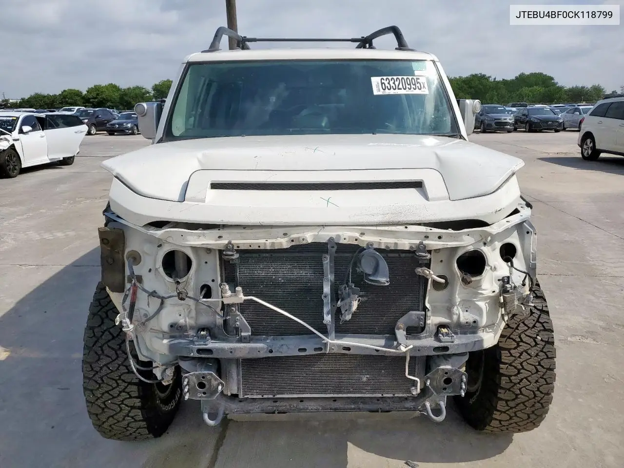 2012 Toyota Fj Cruiser VIN: JTEBU4BF0CK118799 Lot: 63320995