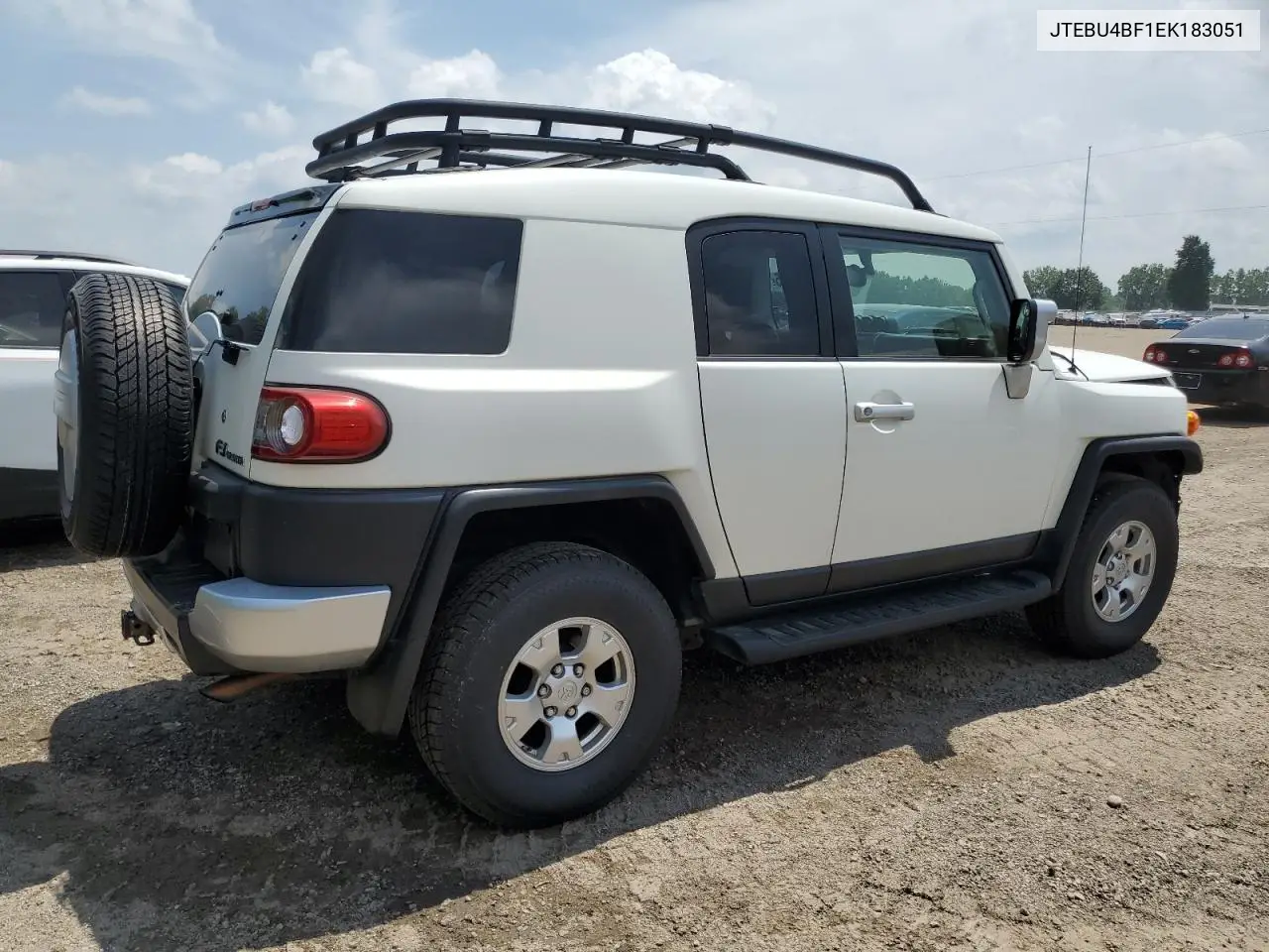 2014 Toyota Fj Cruiser VIN: JTEBU4BF1EK183051 Lot: 60272715