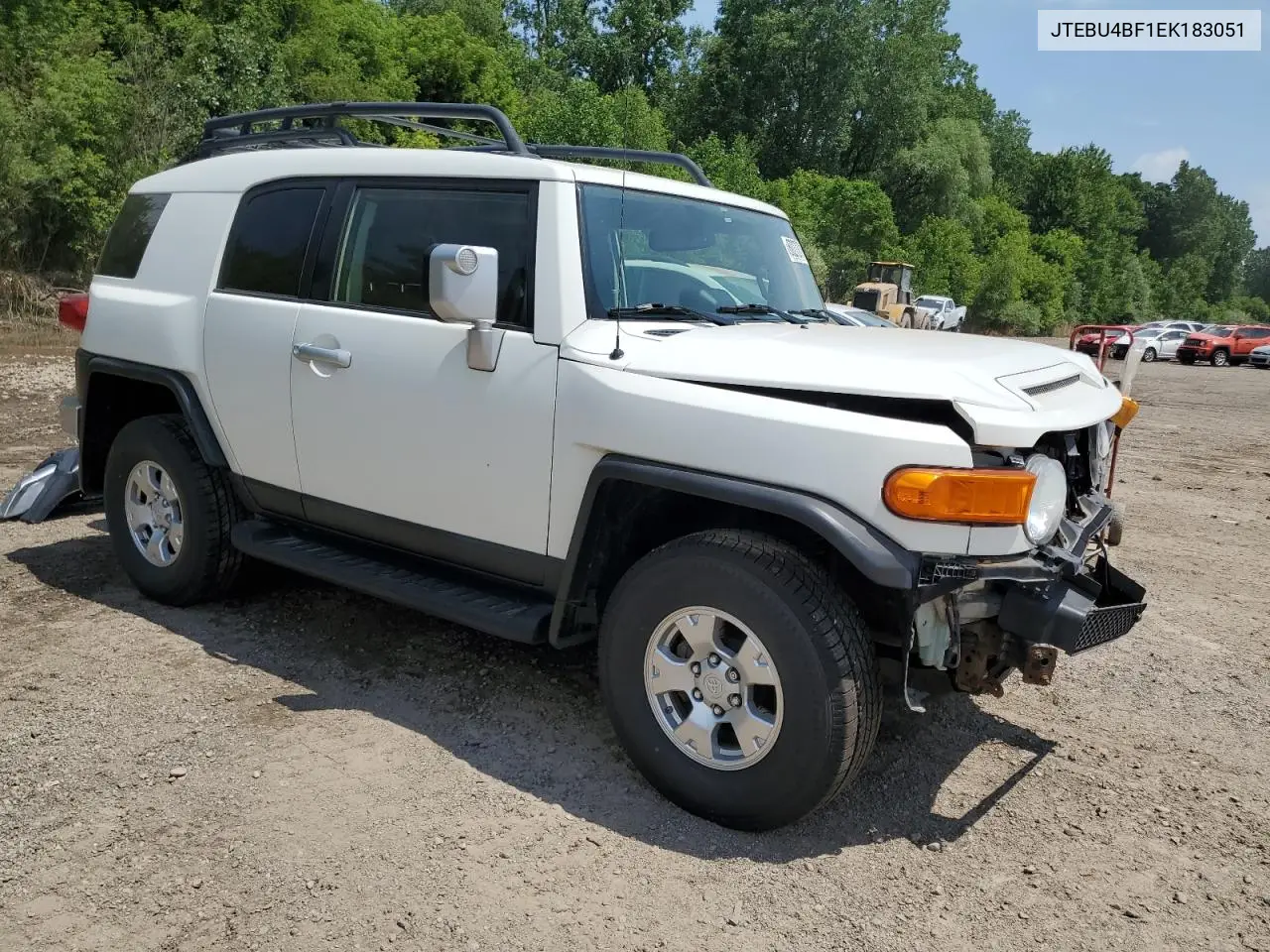 2014 Toyota Fj Cruiser VIN: JTEBU4BF1EK183051 Lot: 60272715