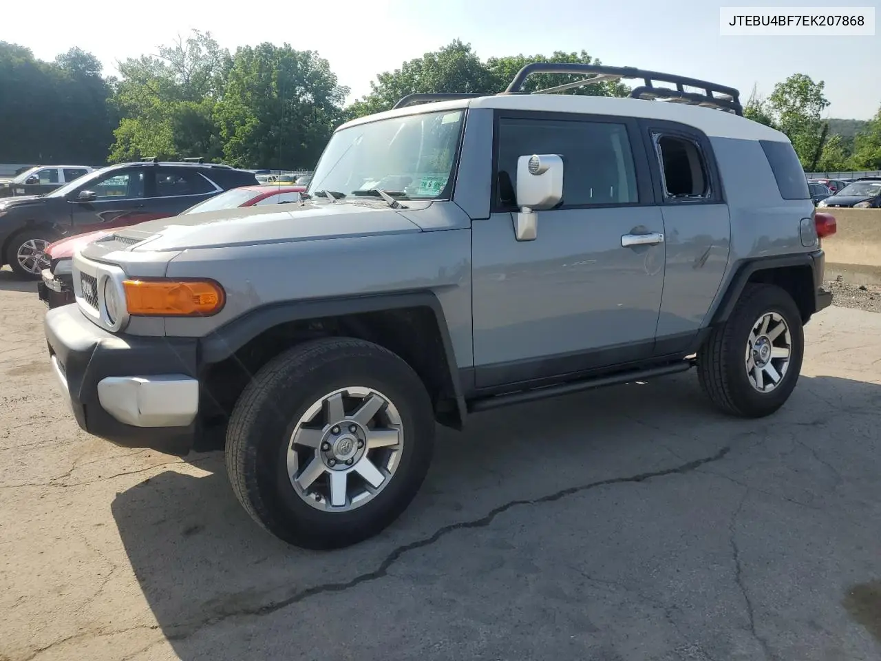 2014 Toyota Fj Cruiser VIN: JTEBU4BF7EK207868 Lot: 62120245