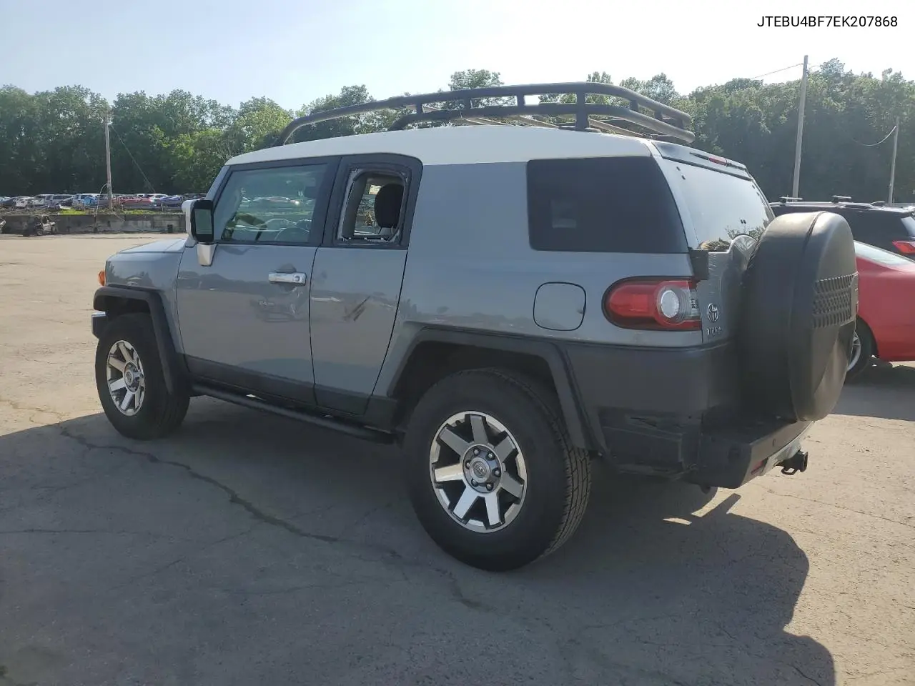 2014 Toyota Fj Cruiser VIN: JTEBU4BF7EK207868 Lot: 62120245